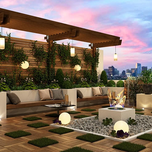 Terrace Garden Designing Service